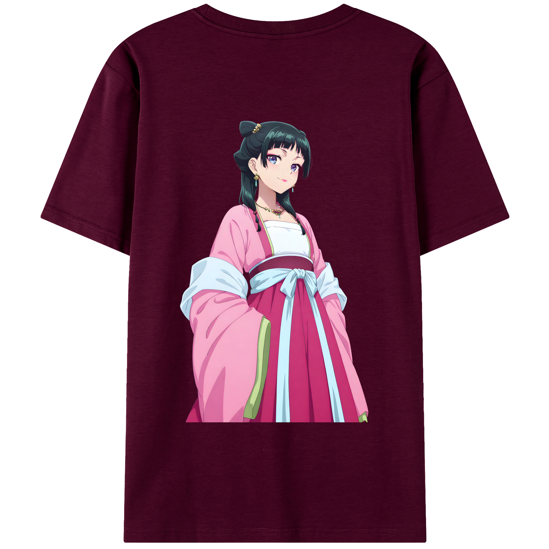 （画像用） 薬屋のひとりごと The Apothecary Diaries レディース半袖Tシャツ(バックプリント)